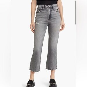 FRAME Le High “N” Tight Crop Mini Bootcut Jeans